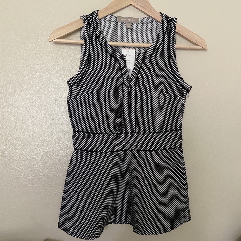 Banana Republic Peplum Top